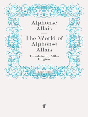 cover image of The World of Alphonse Allais